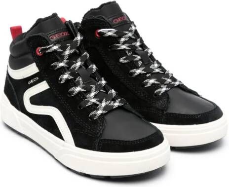 Geox Kids Weemble lace-up sneakers Black