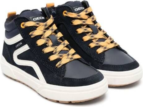 Geox Kids Weemble high-top sneakers Blue