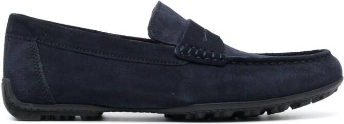 Geox Kosmopolis suede loafers Blue