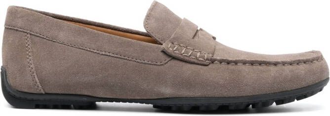 Geox Kosmopolis suede loafers Grey