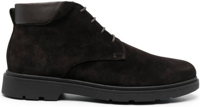 Geox suede ankle boots Brown
