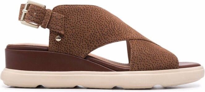 Geox Sukui 2 open toe sandals Brown