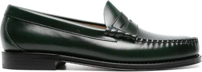 G.H. Bass & Co. Larson leather penny loafers Green