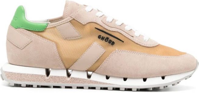 GHŌUD Rush Teeth suede sneakers Neutrals