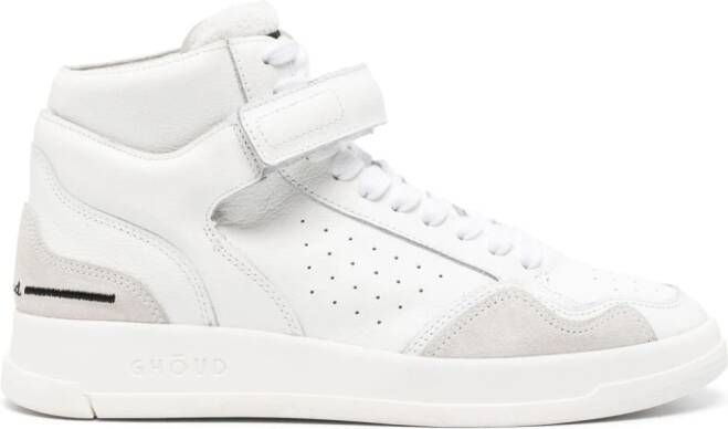GHŌUD Tweener high-top leather sneakers White