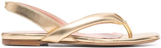 GIABORGHINI Bora sandals Gold