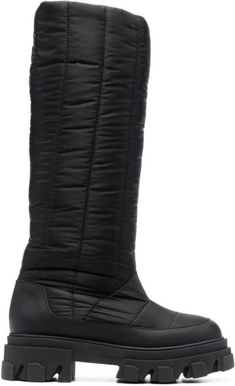 GIABORGHINI Gia 19 padded boots Black