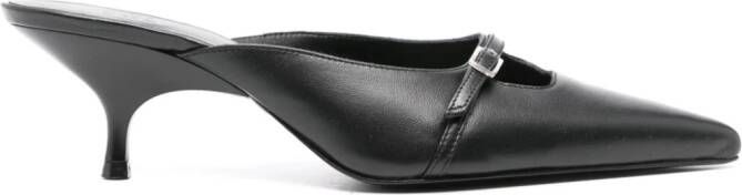 GIABORGHINI Margot 50mm mules Black