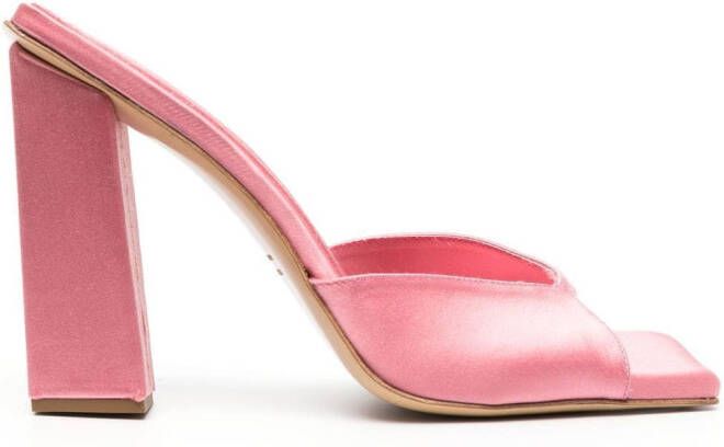 GIABORGHINI 125mm Rosie sandals Pink