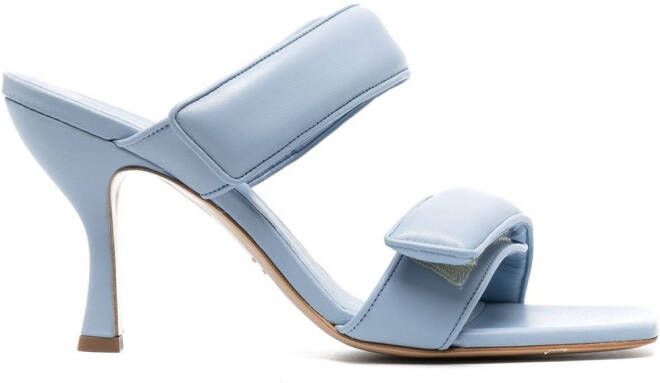 GIABORGHINI x Pernille Perni 100mm sandals Blue