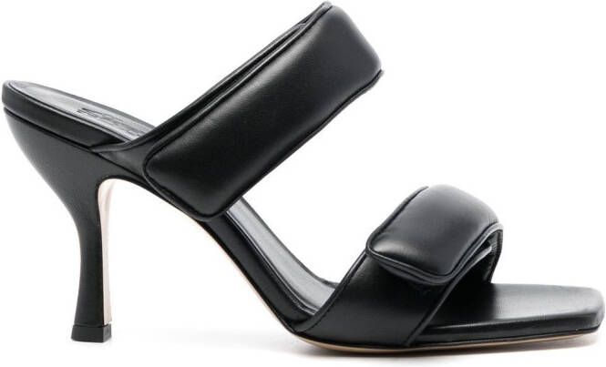 GIABORGHINI X Pernille Teisbaek 90mm Perni 03 sandals Black