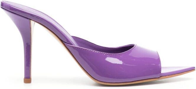 GIABORGHINI x Pernille Teisbaek Perni 90mm sandals Purple