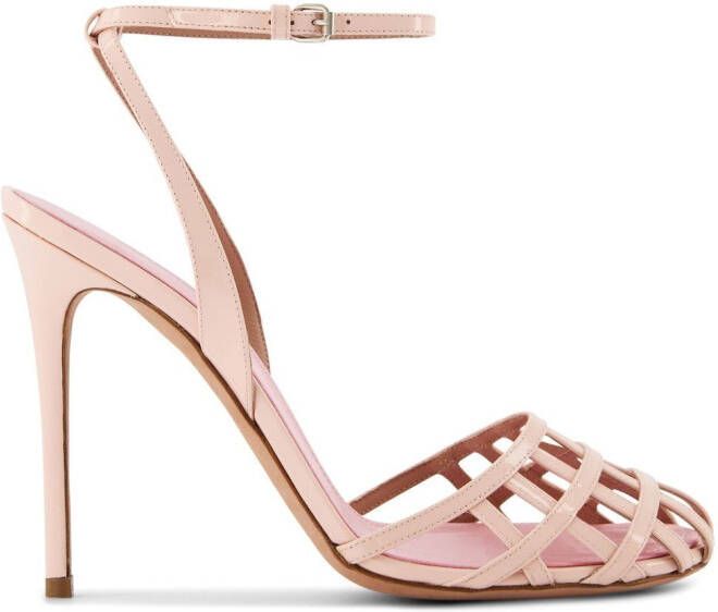 Giambattista Valli caged stiletto-heel pumps Neutrals