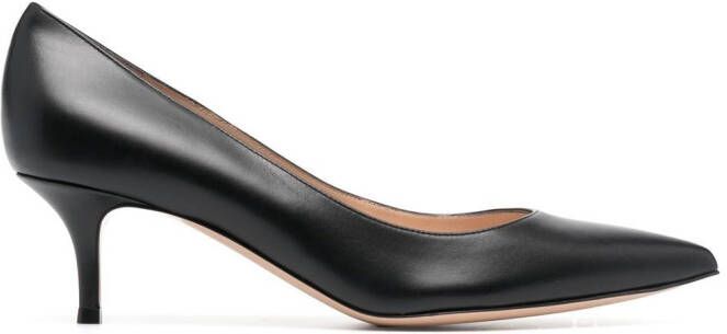 Gianvito Rossi 55mm Gianvito pointed-toe pumps Black