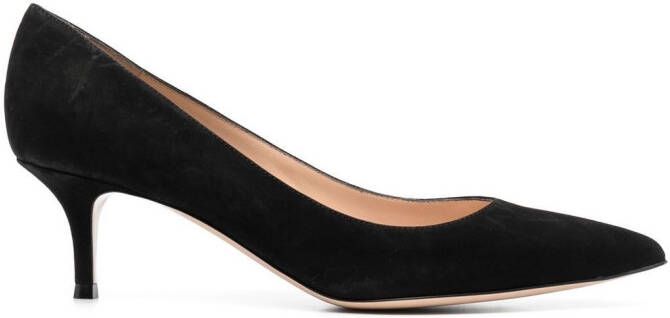 Gianvito Rossi Gianvito 55mm suede pumps Black