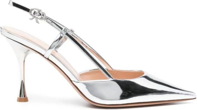 Gianvito Rossi Ascent 85mm pumps Silver