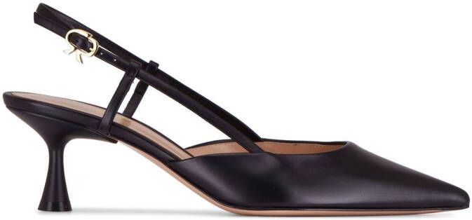 Gianvito Rossi Ascent 55mm slingback pumps Black