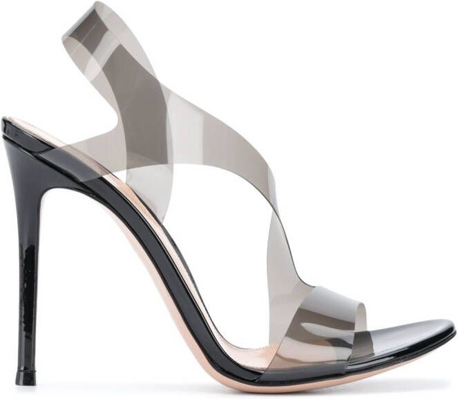 Gianvito Rossi Metropolis 105mm sandals Black
