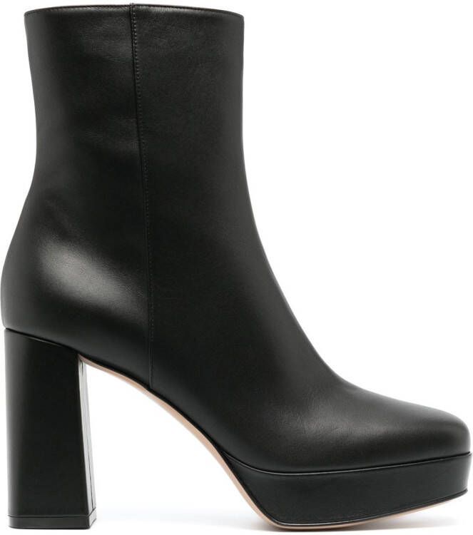 Gianvito Rossi 100mm Daisen ankle boots Black