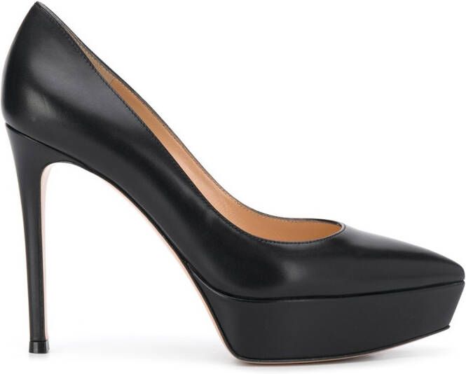 Gianvito Rossi Dasha 115mm platform pumps Black