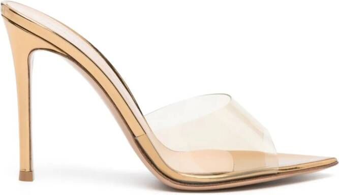 Gianvito Rossi 105mm Elle sandals Gold