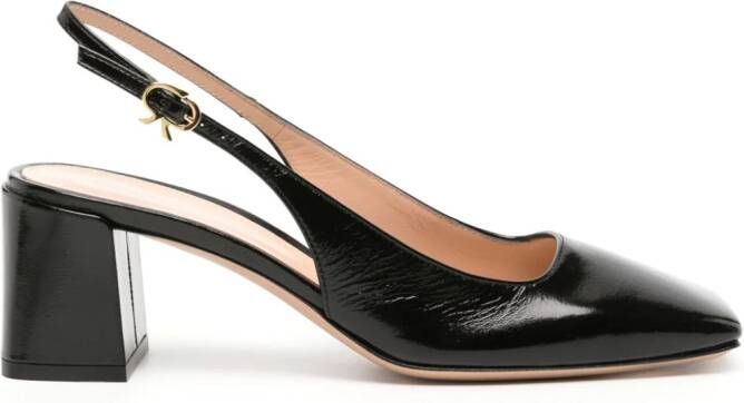 Gianvito Rossi Freeda 55mm leather pumps Black