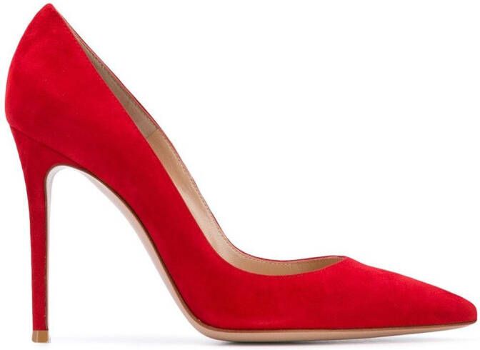 Gianvito Rossi high-heeled pumps Red