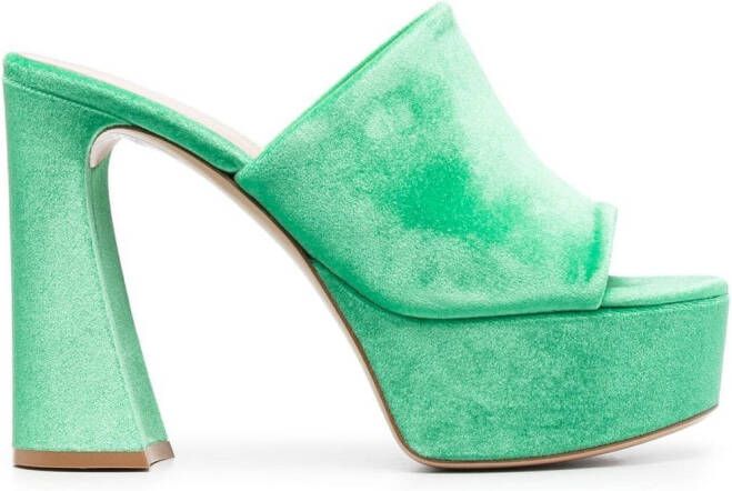 Gianvito Rossi 120mm Holly sandals Green