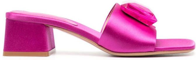 Gianvito Rossi 50mm Jaipur sandals Pink