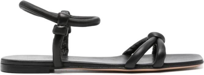Gianvito Rossi Juno leather sandals Black