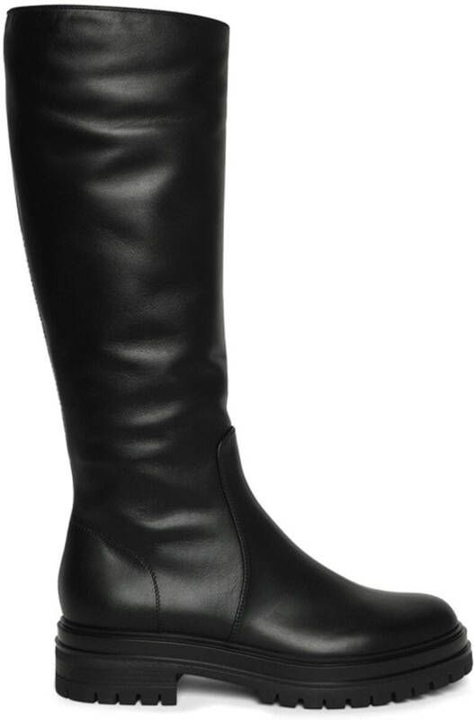 Gianvito Rossi knee-length leather boots Black