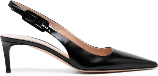 Gianvito Rossi Lindsay 60mm slingback pumps Black