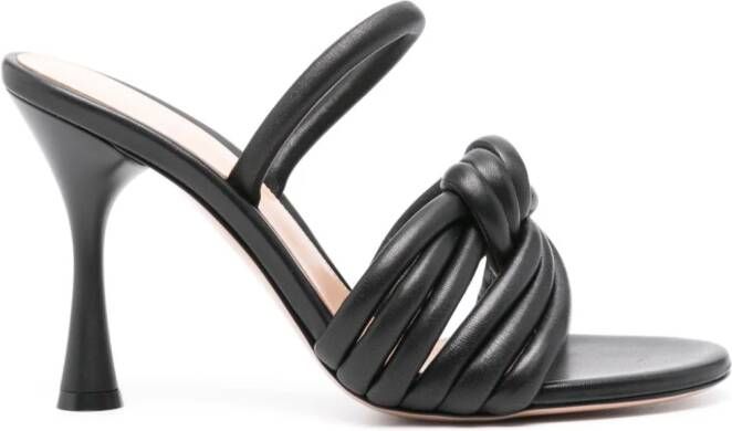 Gianvito Rossi Ottavia 95mm mules Black