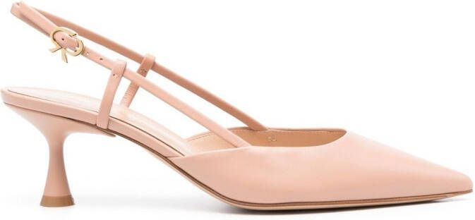 Gianvito Rossi Ascent 55mm slingback pumps Pink