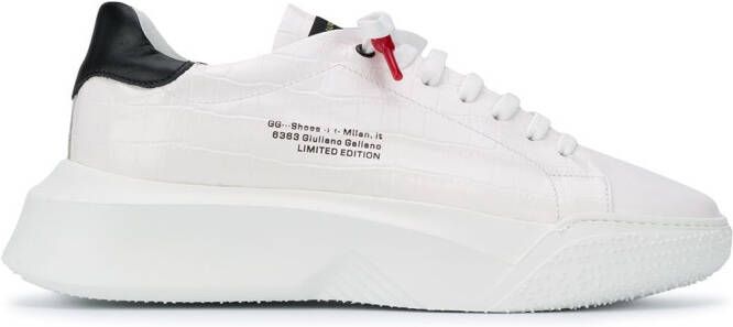 Giuliano Galiano Nemesis lace-up sneakers White