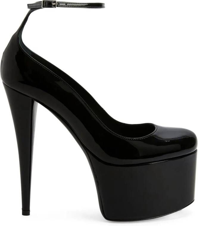 Giuseppe Zanotti 150mm GZ-Yana platform pumps Black