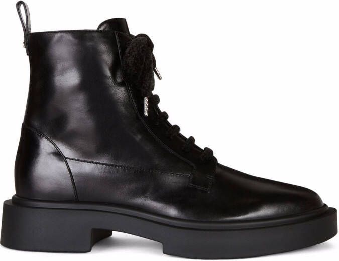 Giuseppe Zanotti Achille lace-up ankle boots Black