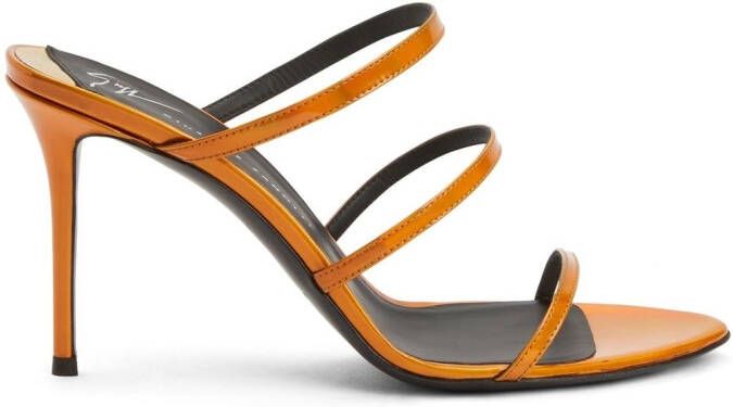Giuseppe Zanotti 105mm Alimha sandals Orange