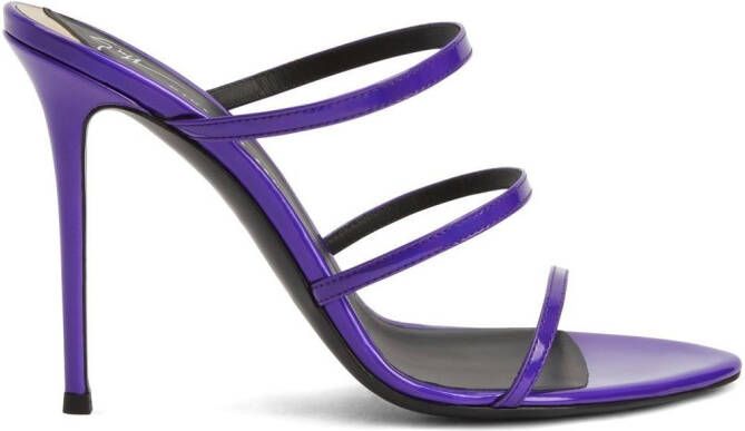 Giuseppe Zanotti 105mm Alimha sandals Purple