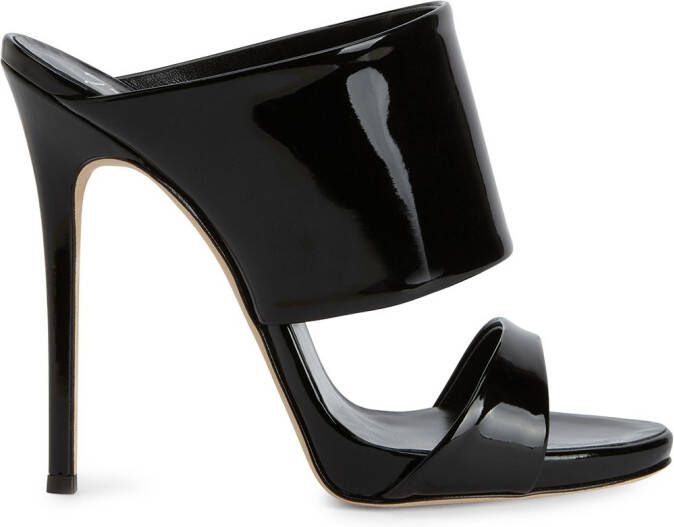 Giuseppe Zanotti 120mm Andrea sandals Black