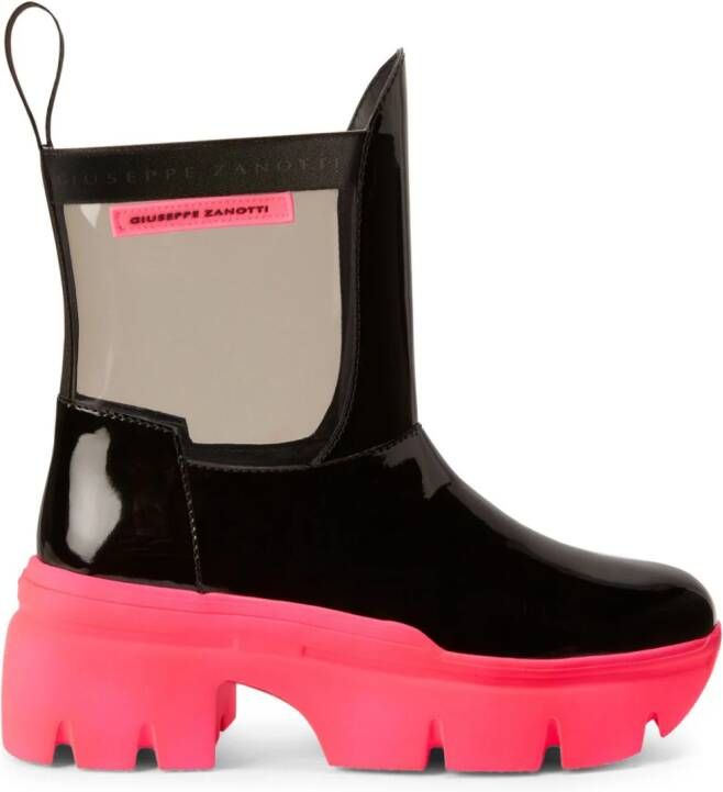 Giuseppe Zanotti 60mm Apocalypse Riot platform boots Black