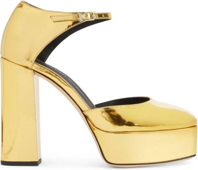 Giuseppe Zanotti Bebe 105mm platform-sole sandals Gold