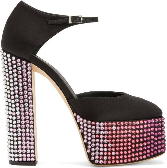 Giuseppe Zanotti 150mm Bebe Strass pumps Black