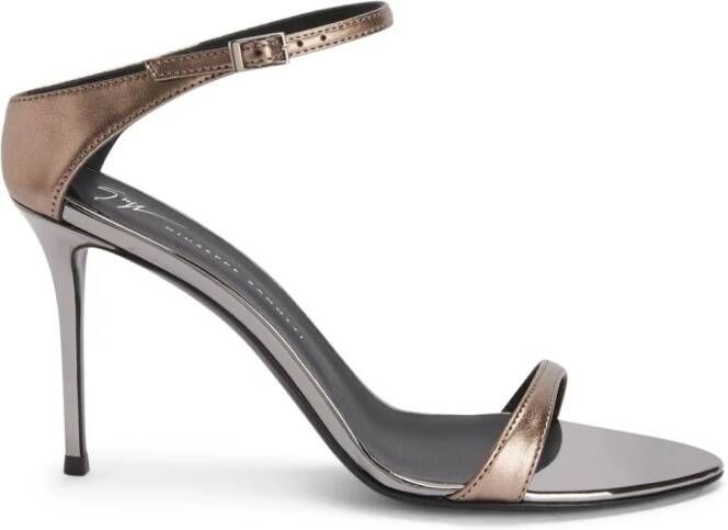 Giuseppe Zanotti 90mm Beverlee sandals Brown
