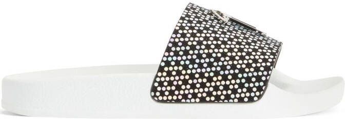 Giuseppe Zanotti Brett slides Black