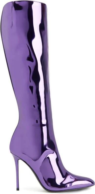 Giuseppe Zanotti 90mm Brytta High boots Purple