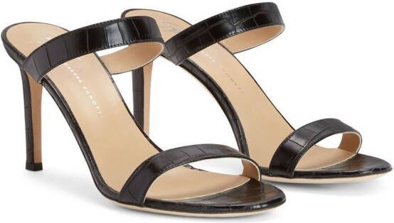 Giuseppe Zanotti 85mm Calista sandals Black