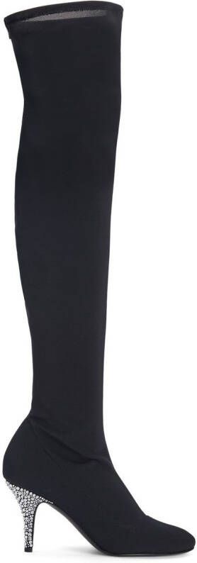 Giuseppe Zanotti Calixtee Cuissarde 85mm boots Black