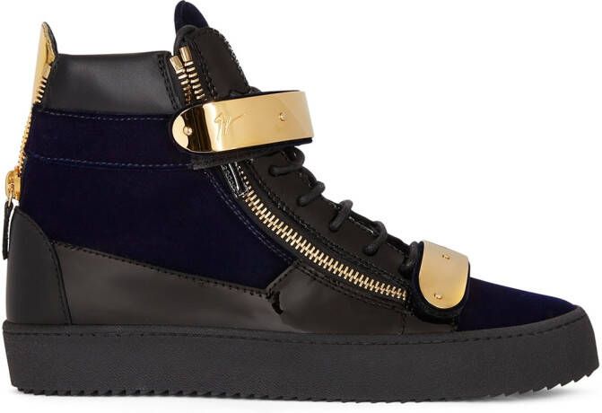 Giuseppe Zanotti Coby high-top sneakers Blue
