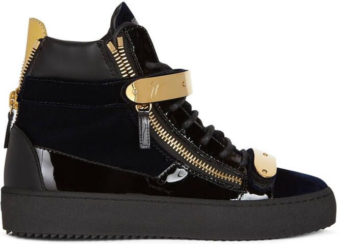 Giuseppe Zanotti Coby high-top sneakers Blue